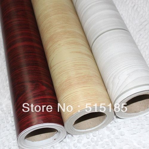 lengthmroll wood grain wallpaper self adhesive vinyl wallpaper roll