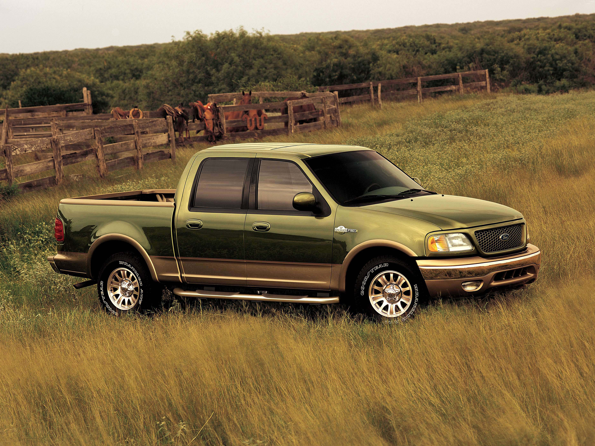 Ford F King Ranch Pickup Wallpaper Background