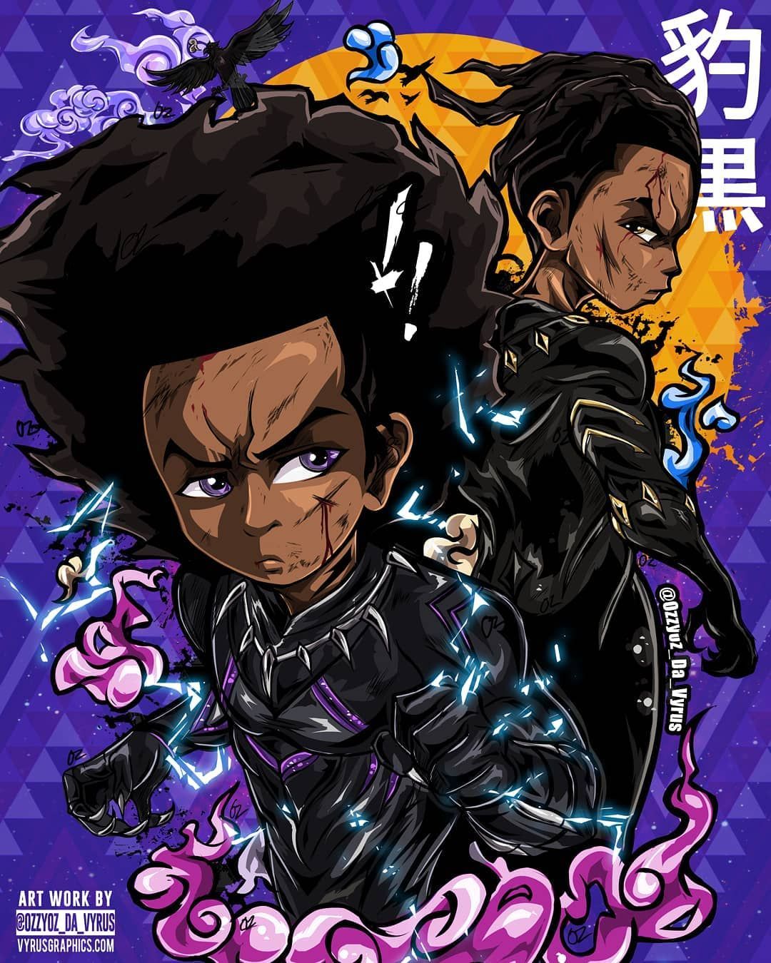 Hood Gangsta Cartoon Wallpaper