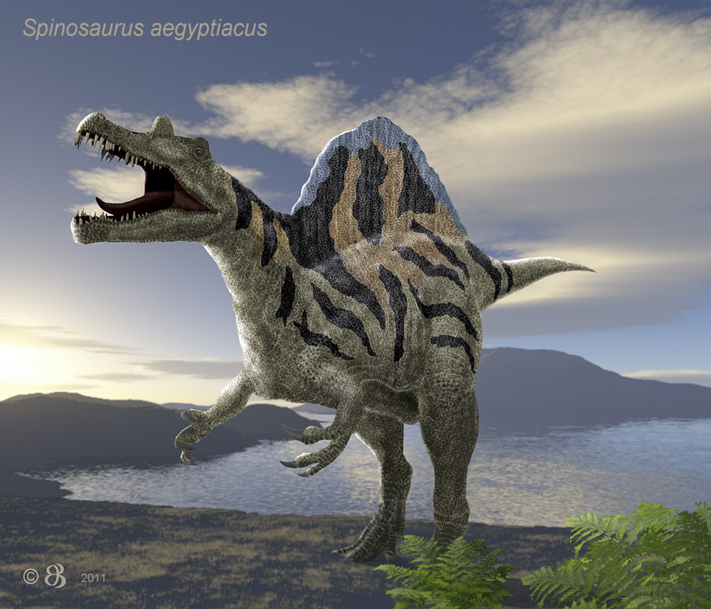 Spinosaurus Aegyptiacus By Taena Doman