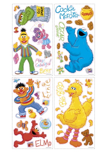 Decal Sesame Street Decals Cartoon Stickers Tv Show Funny Pictures