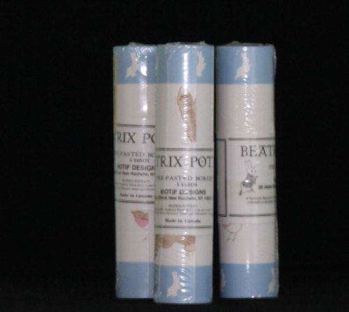 Beatrix Potter Peter Rabbit Nursery Wallpaper Border Rolls Onsale