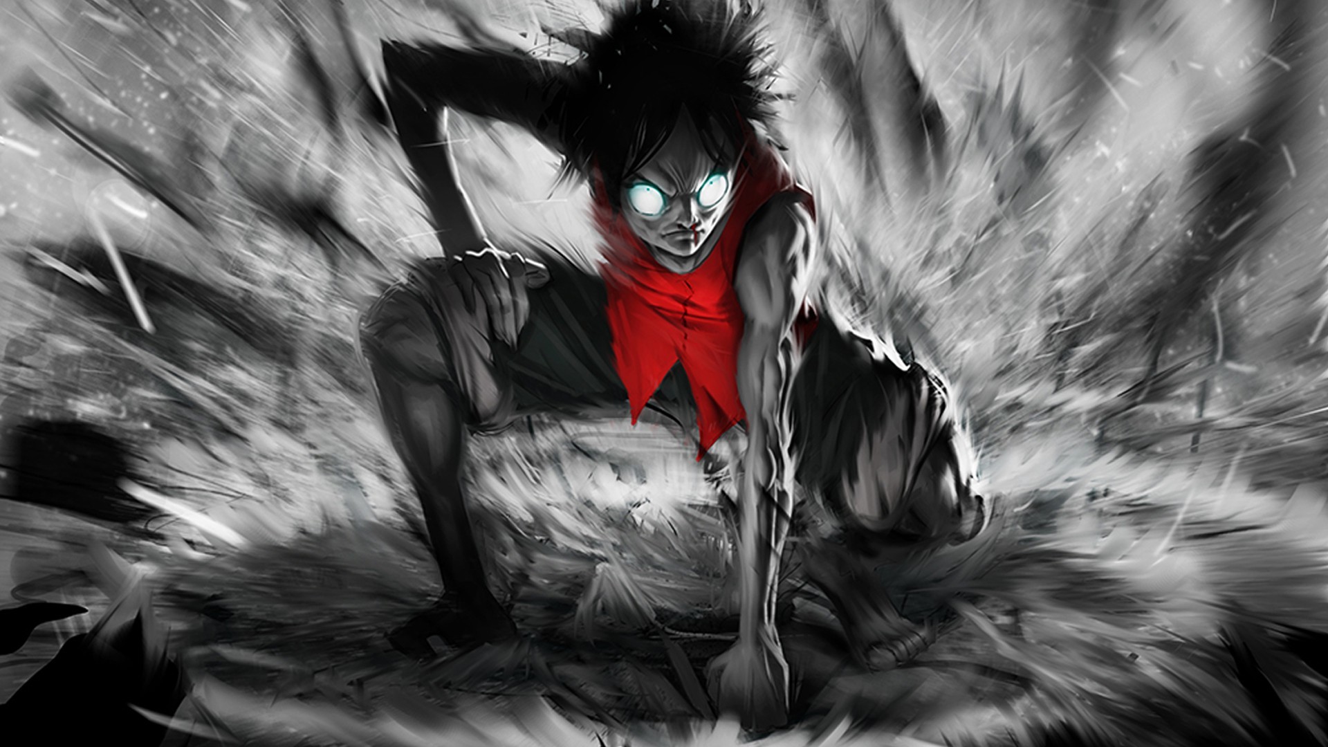 Wallpaper Anime Scary
