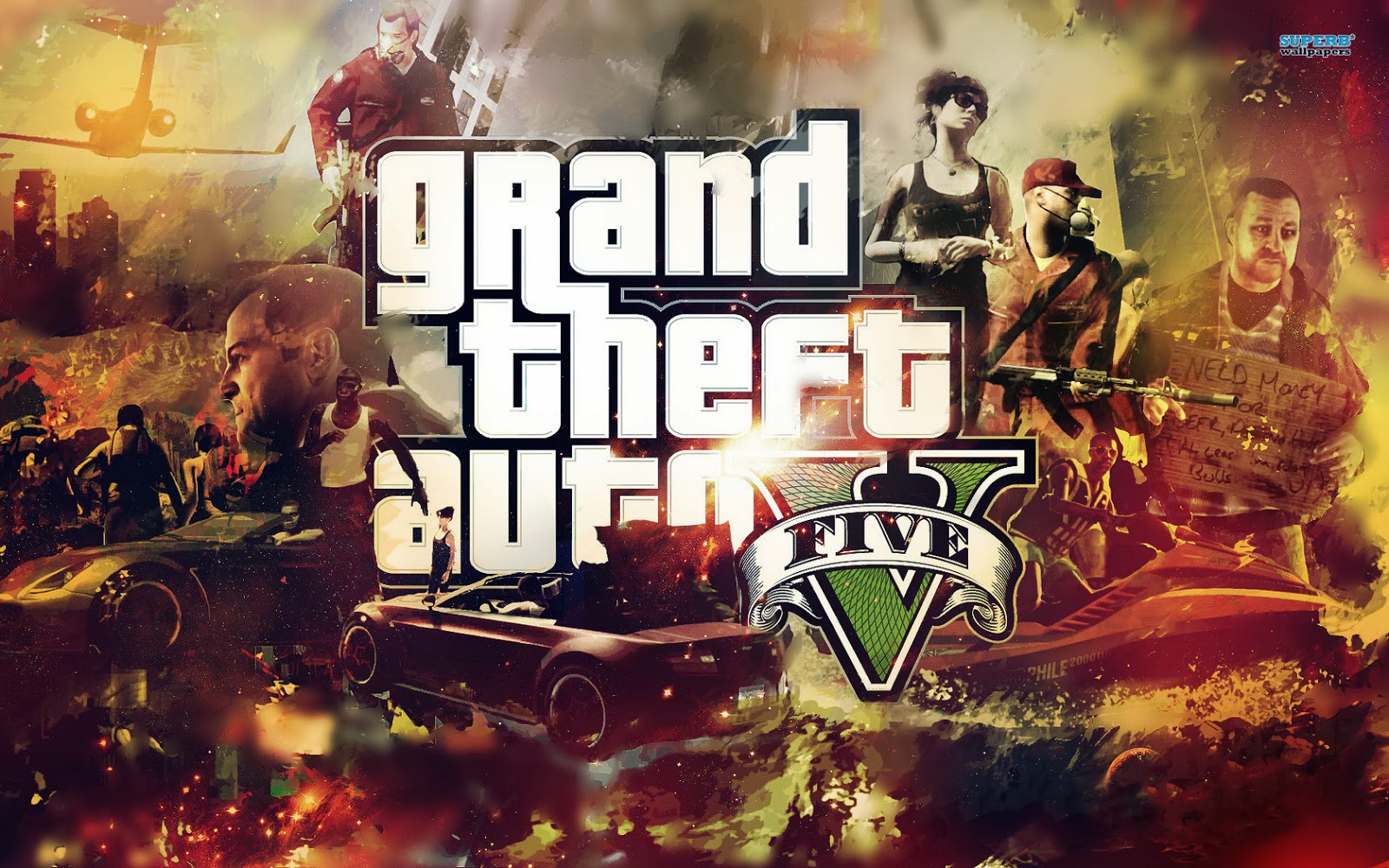  Background you can download this GTA V Wallpaper by Right Clicking