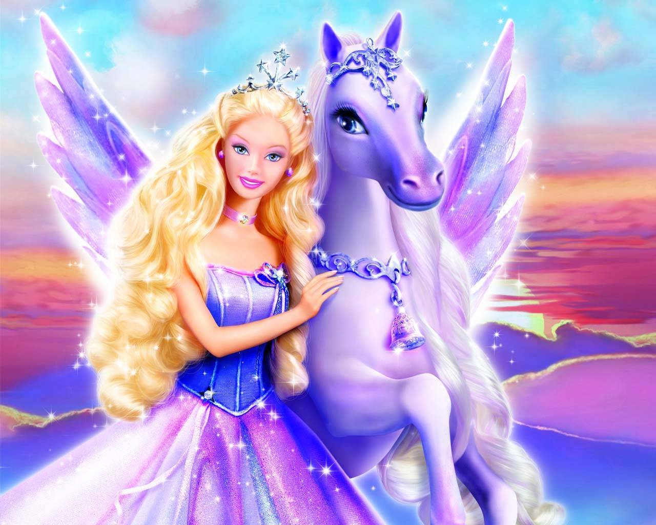 Barbie Magic Of The Pegasus Princess Wallpaper