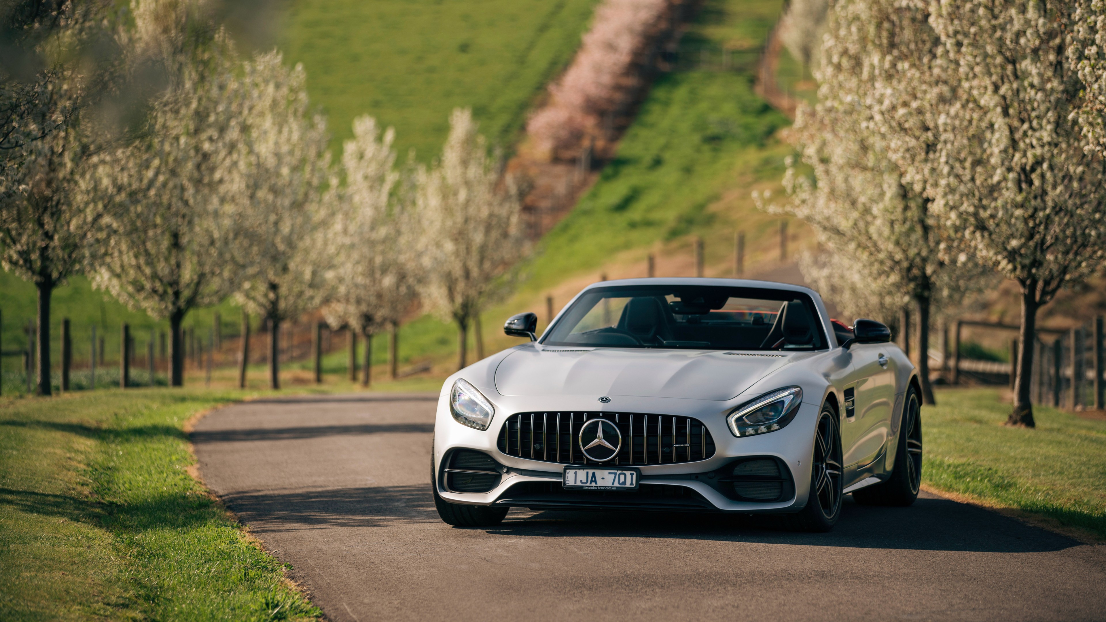 Mercedes Amg Gt C Roadster 4k Wallpaper