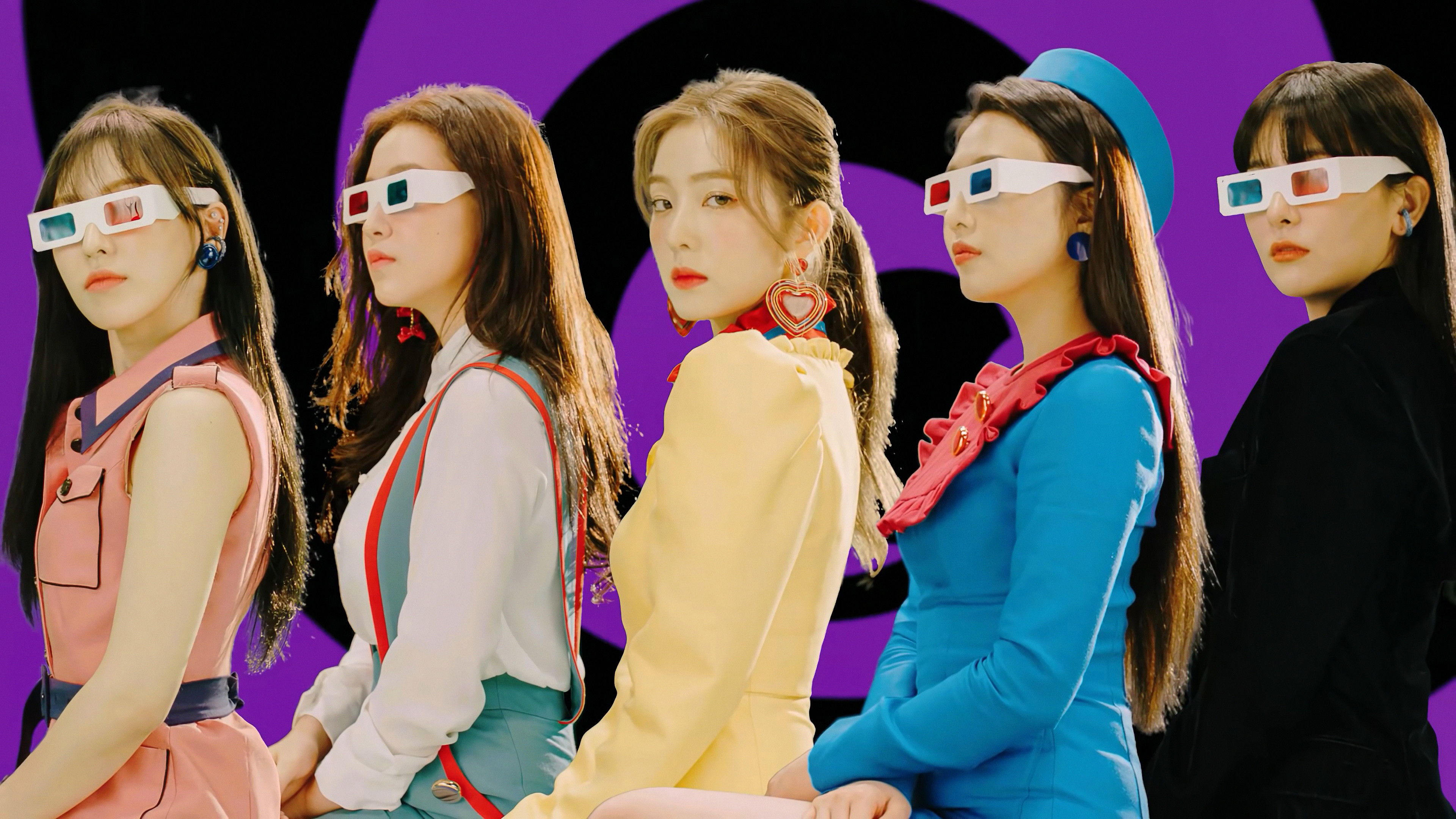 Red Velvet Zimzalabim Wendy Yeri Irene Joy Seulgi 4k Wallpaper