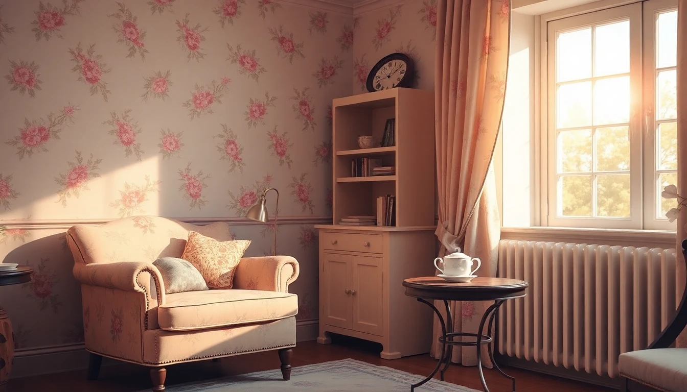Rosie S Vintage Wallpaper