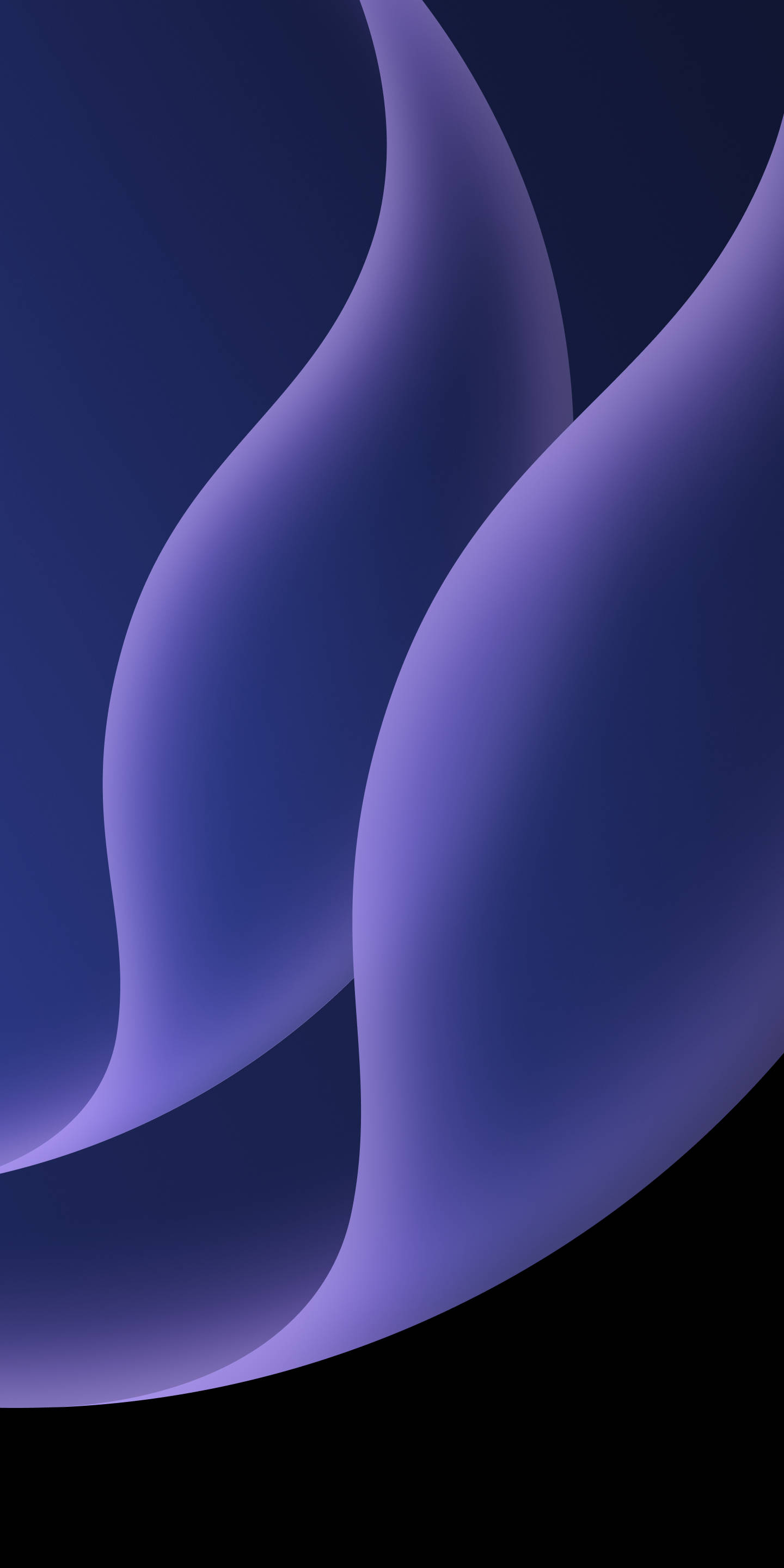 Abstract iPhone Blue Fire Wallpaper