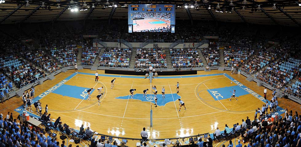 Wallpaper University Of North Carolina Basketball Court
