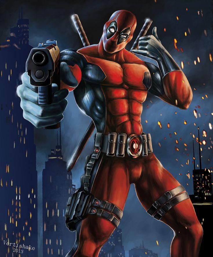 Game Art On Deadpool Ic Marvel And Dc Characters