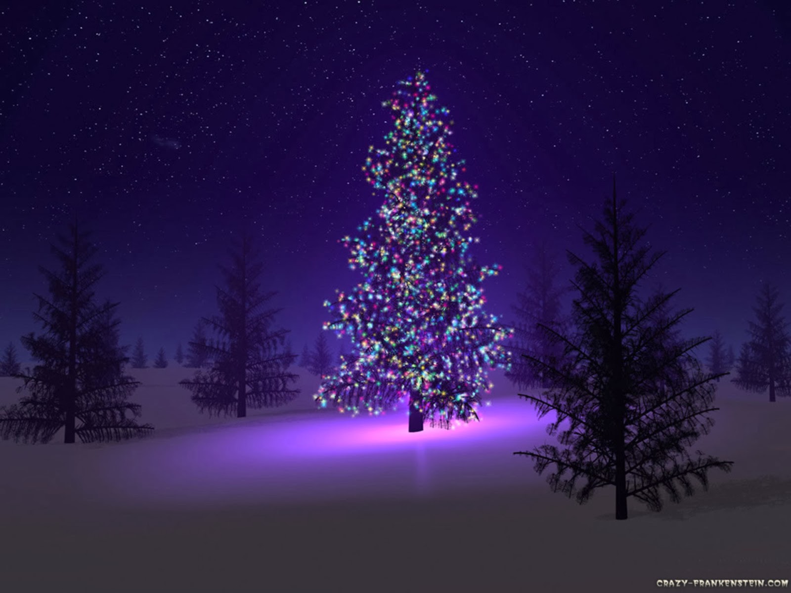 Christmas Tree Wallpaper HD Background