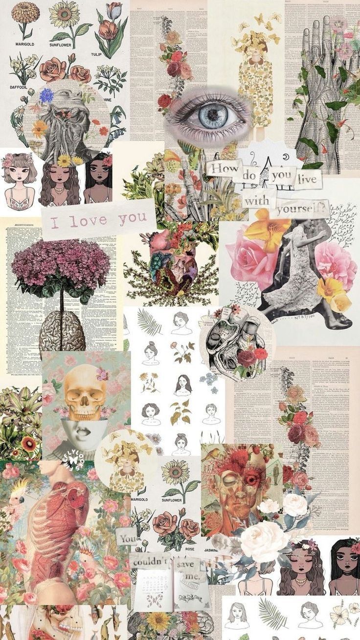 What Collect On A E S Wallpaper Art Collage