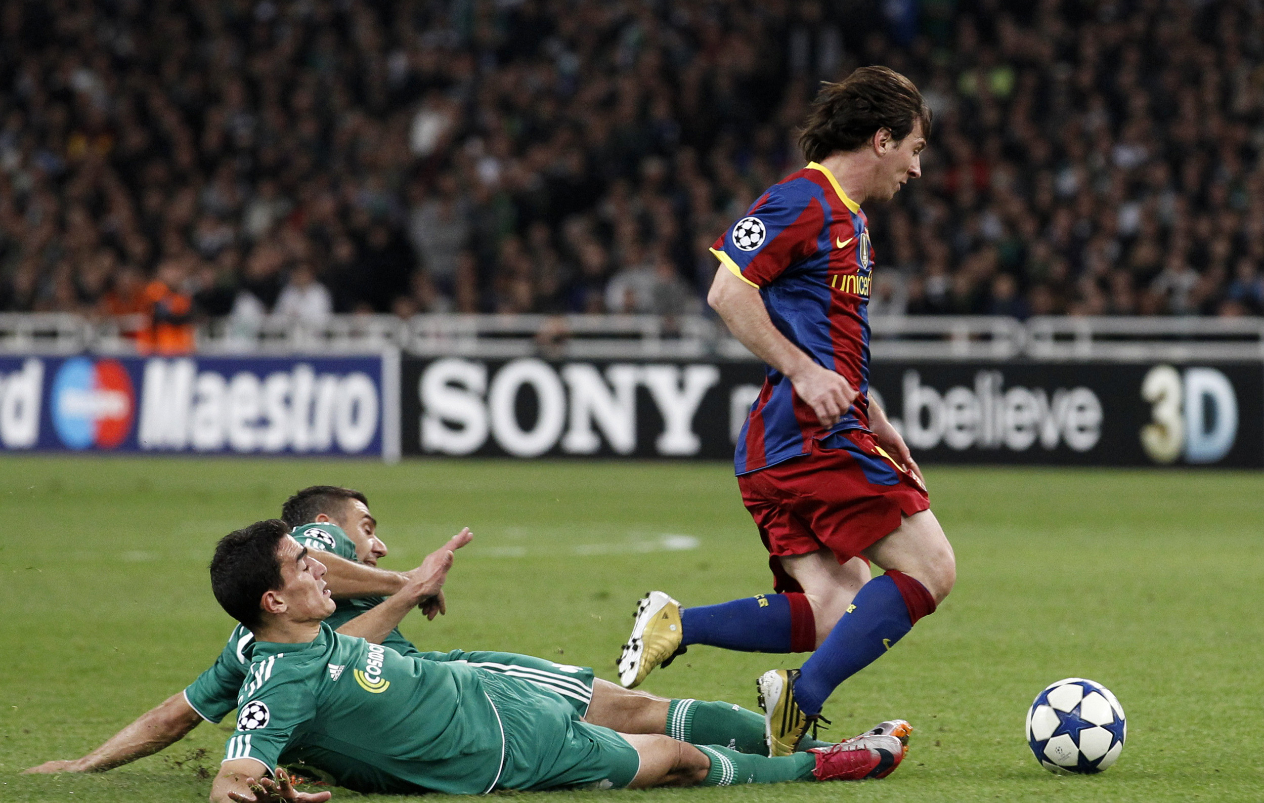 Messi Lionel Soccer Barcelona Sport Ball Player
