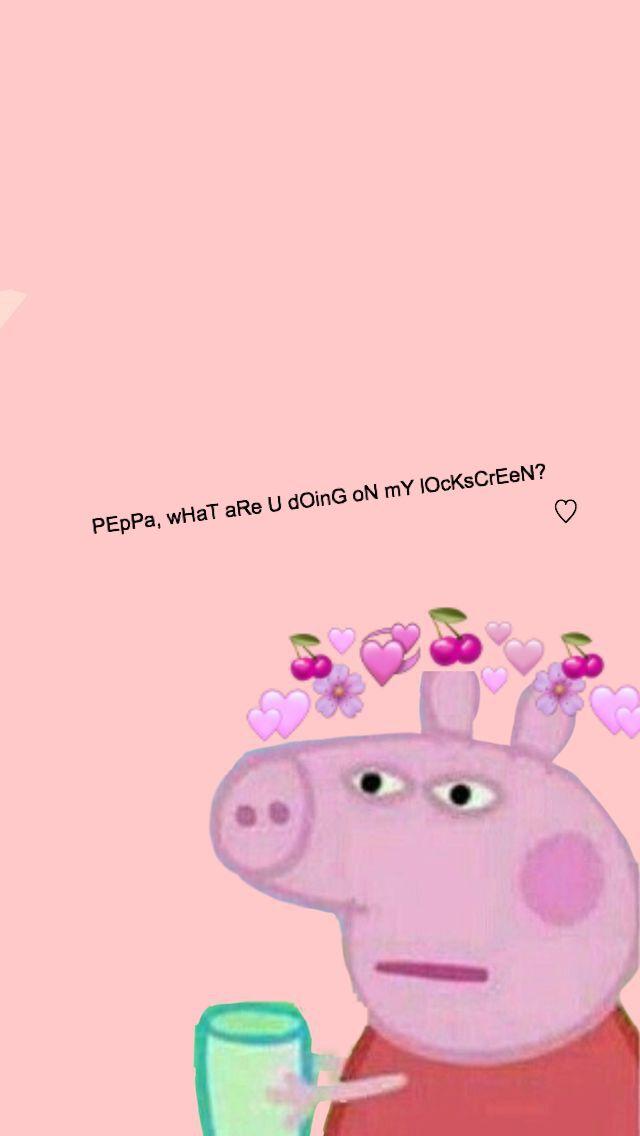 Marissa Rivera On Memes Peppa Pig Wallpaper