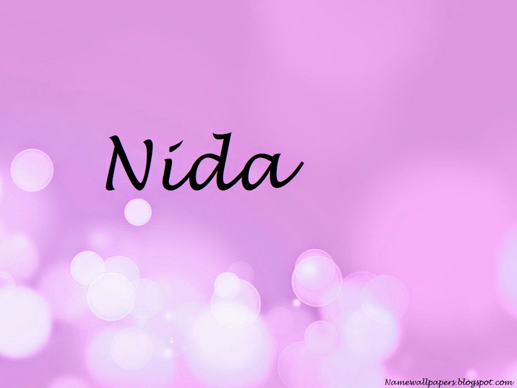 Nida Name Wallpaper Urdu Meaning