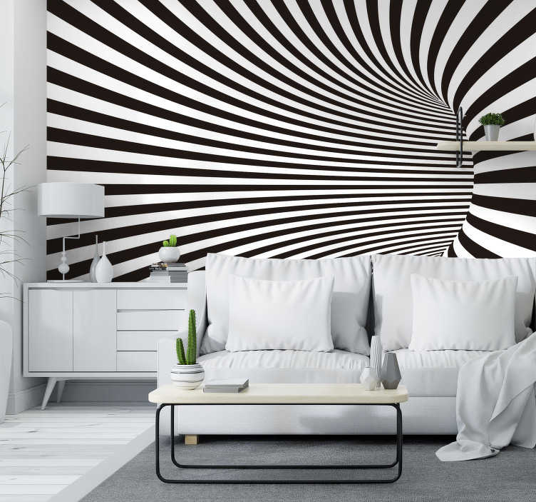 Free download 3D Tunnel Effect Wall Mural TenStickers [752x703] for ...