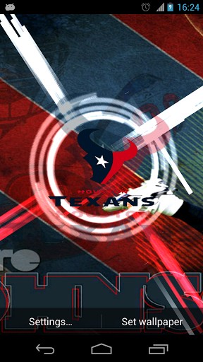 Houston Texans Live Wallpaper Is An Interactive App About A