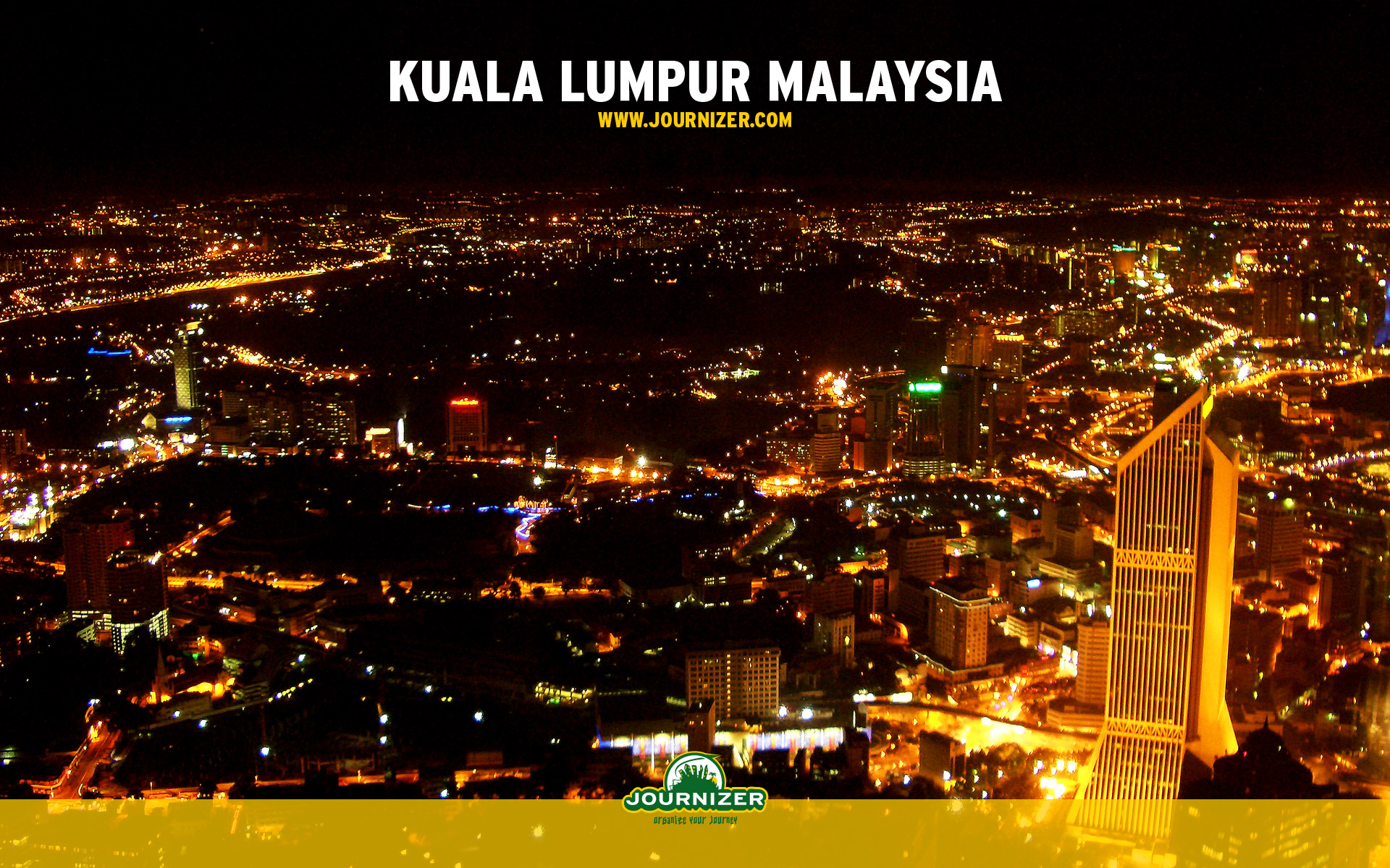 Kuala Lumpur Nights Wallpaper Stock