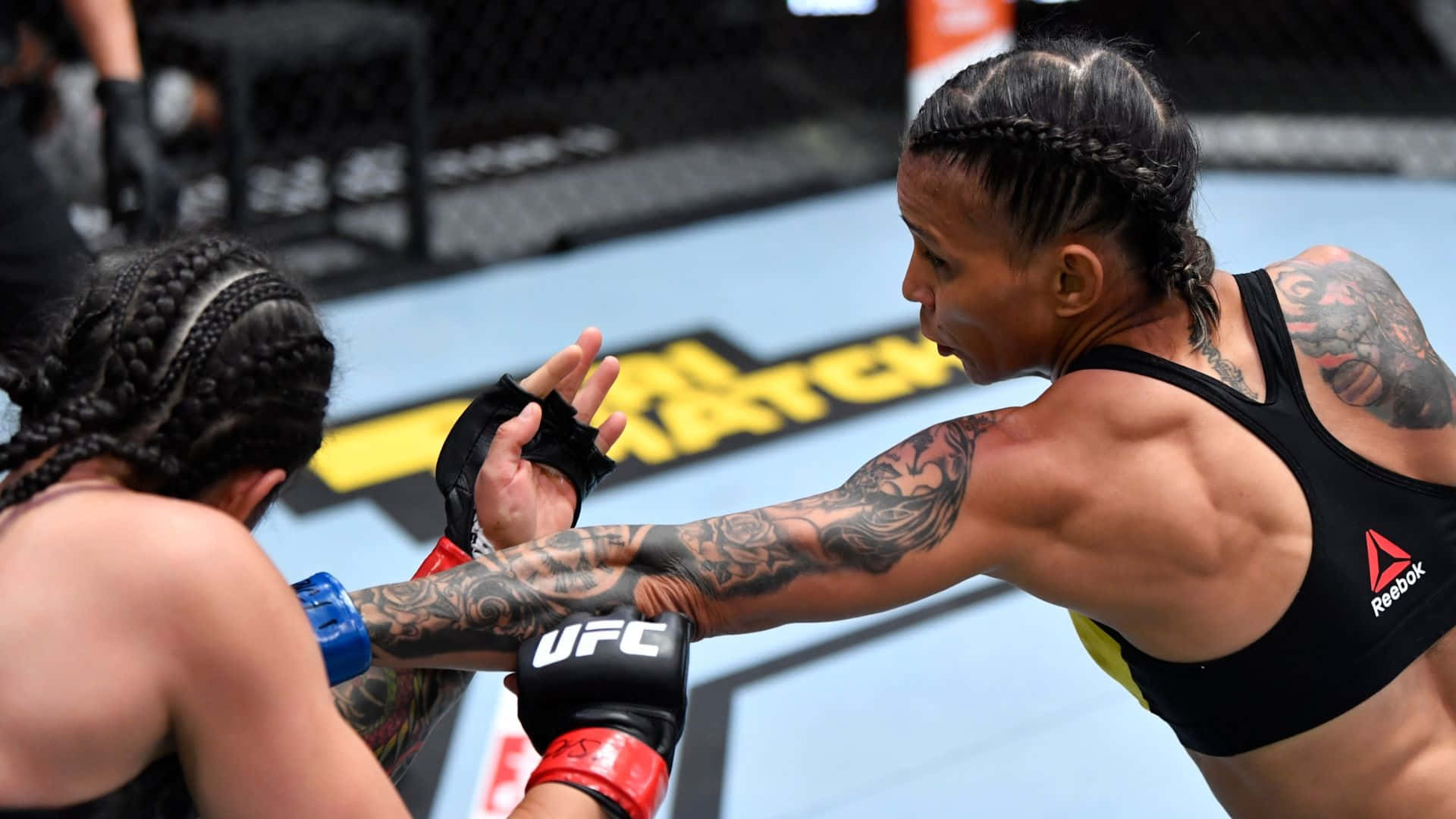Caption Amanda Lemos The Pride Of Brazil In Ufc U48qy3y0w2louj5e Wallpaper