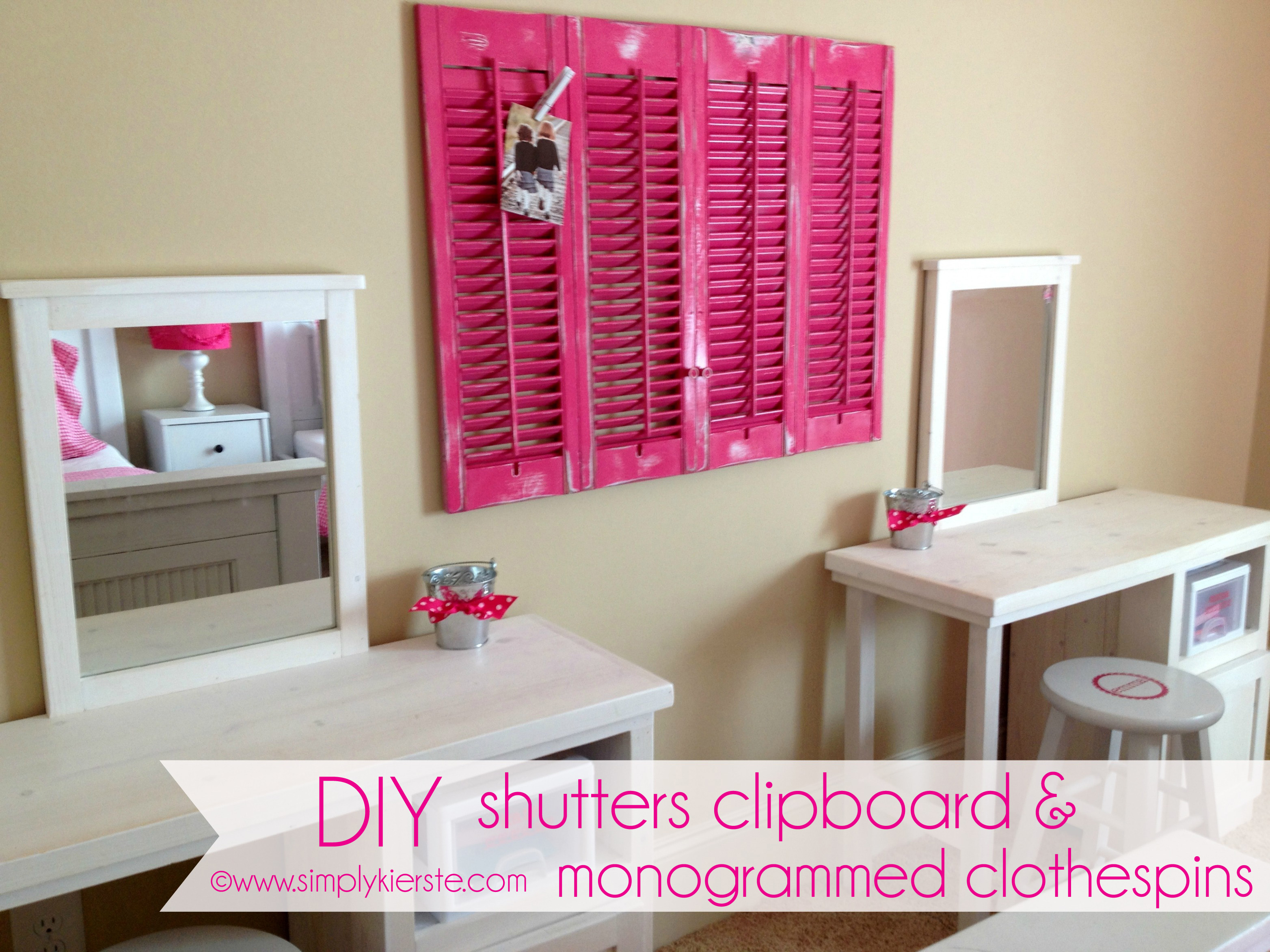 Cute Teenage Girl Rooms Diy Shutters Wallpaper