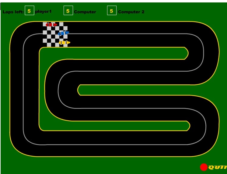 race car track game