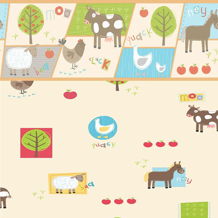 Free download Childrens Rooms Farm Farm Wallpaper Border [700x700] for