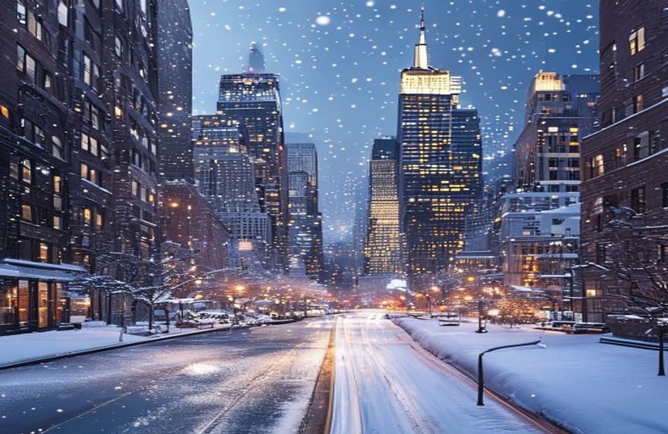 New York City Winter Wallpaper