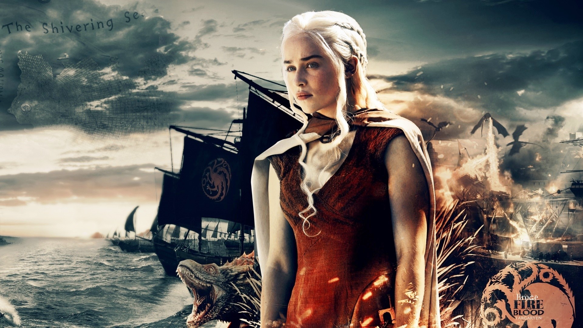 Game of Thrones Daenerys Targaryen Wallpaper HD 2019 Movie