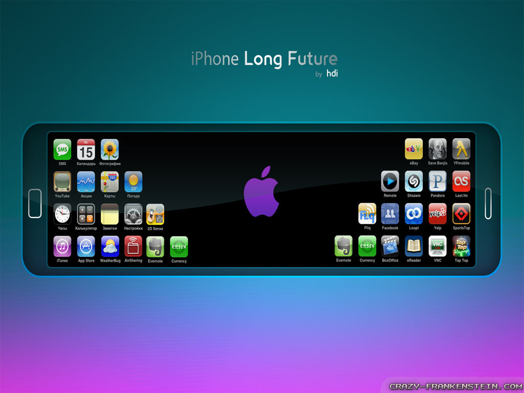 iPhone Long Future Smartphone Wallpaper