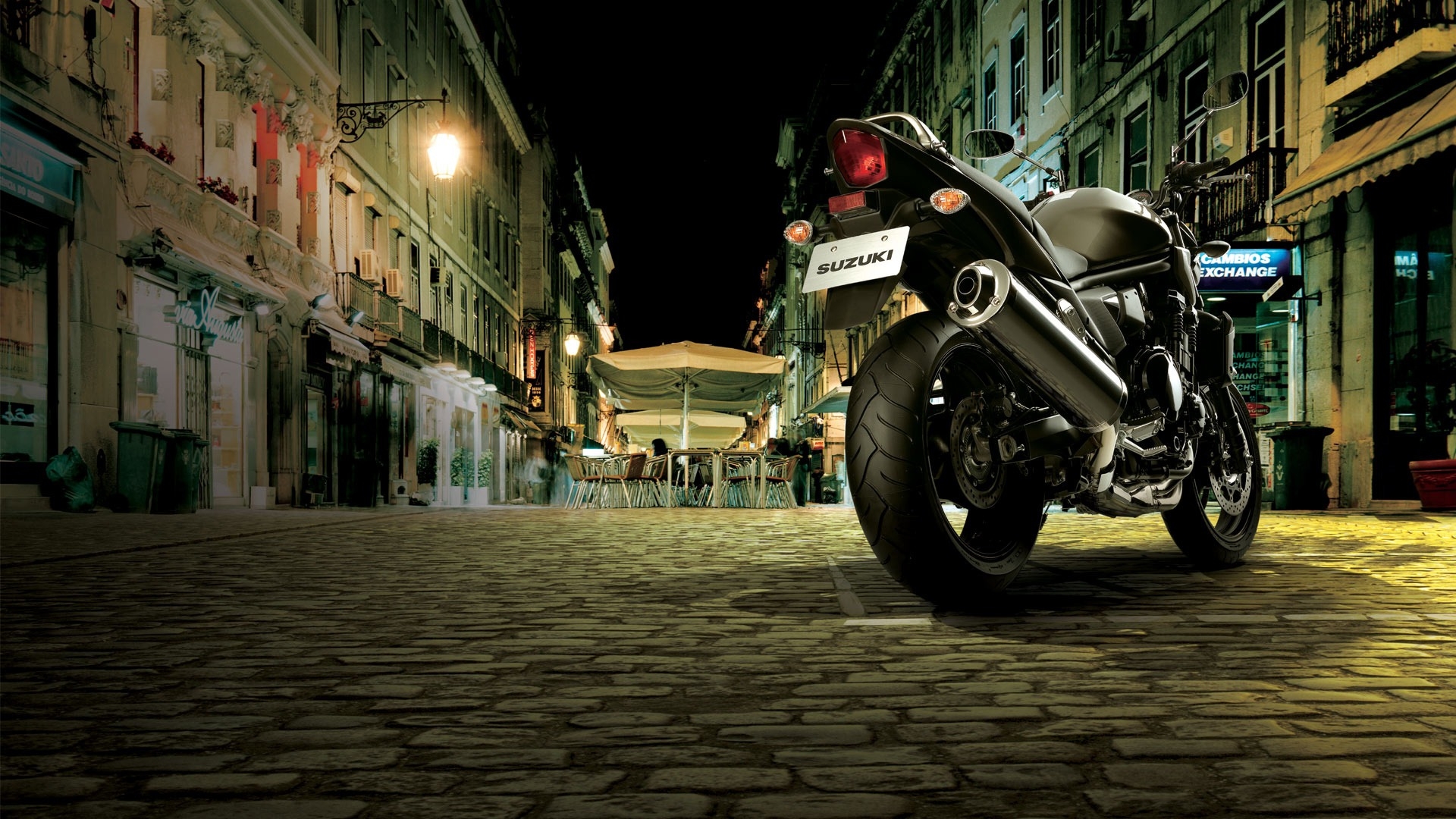 Suzuki Motorcycle Bike HD Wallpaper Stylish