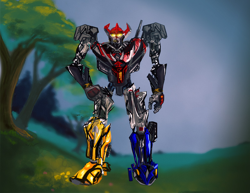 Megazord Redesign By Gmcube