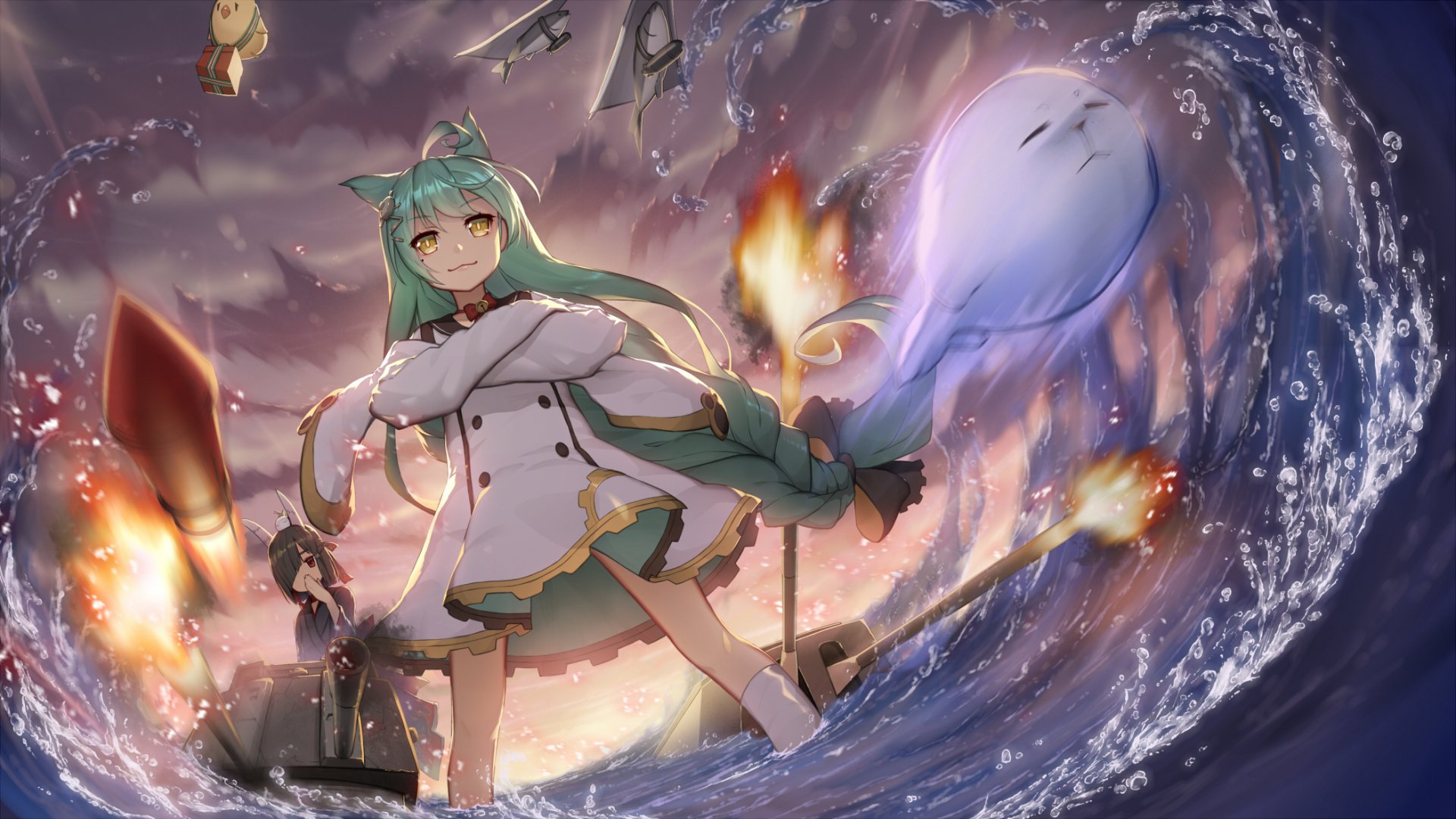 Shiranui Azur Lane HD Wallpaper Background Image