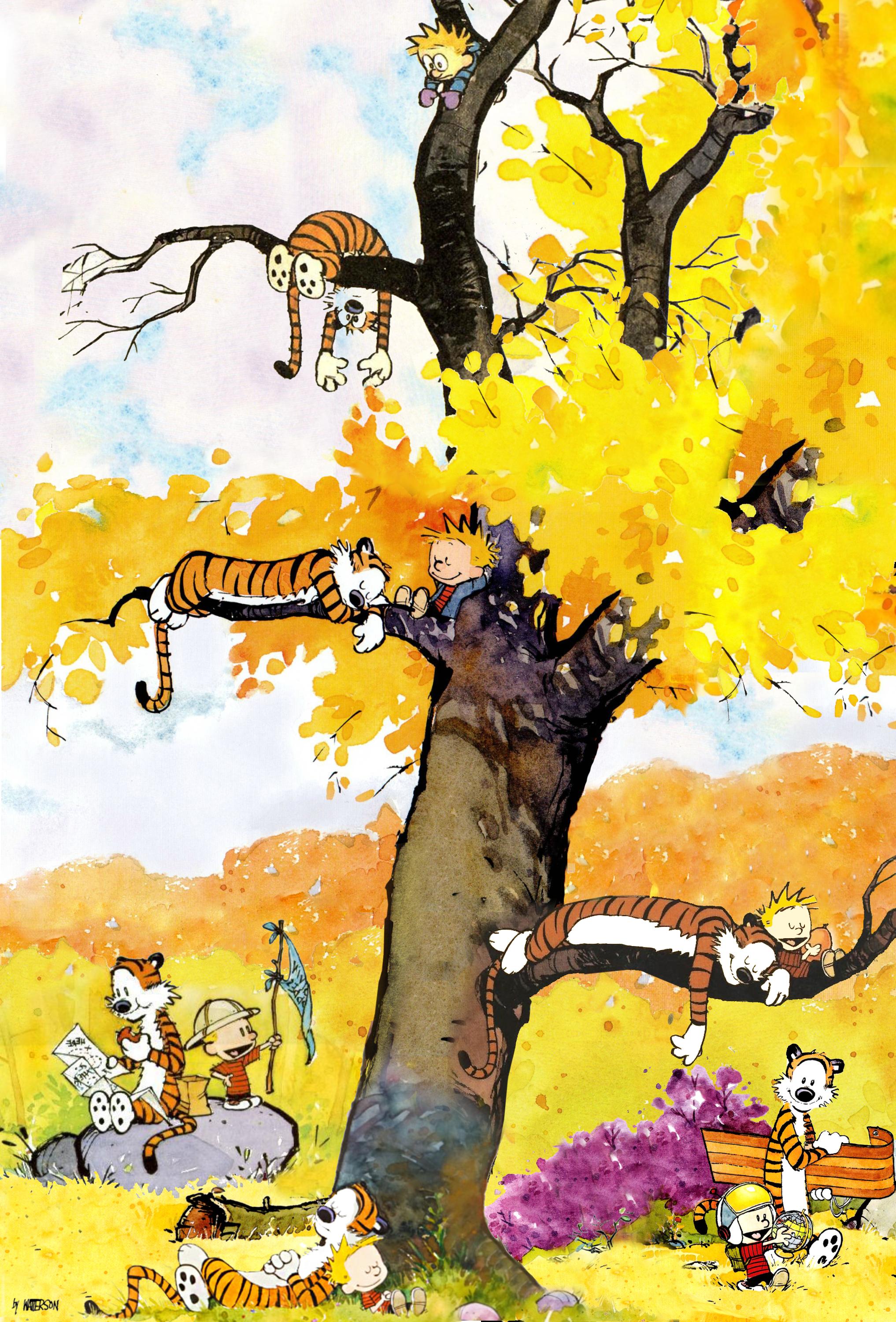 50+] Reddit Calvin and Hobbes Wallpaper