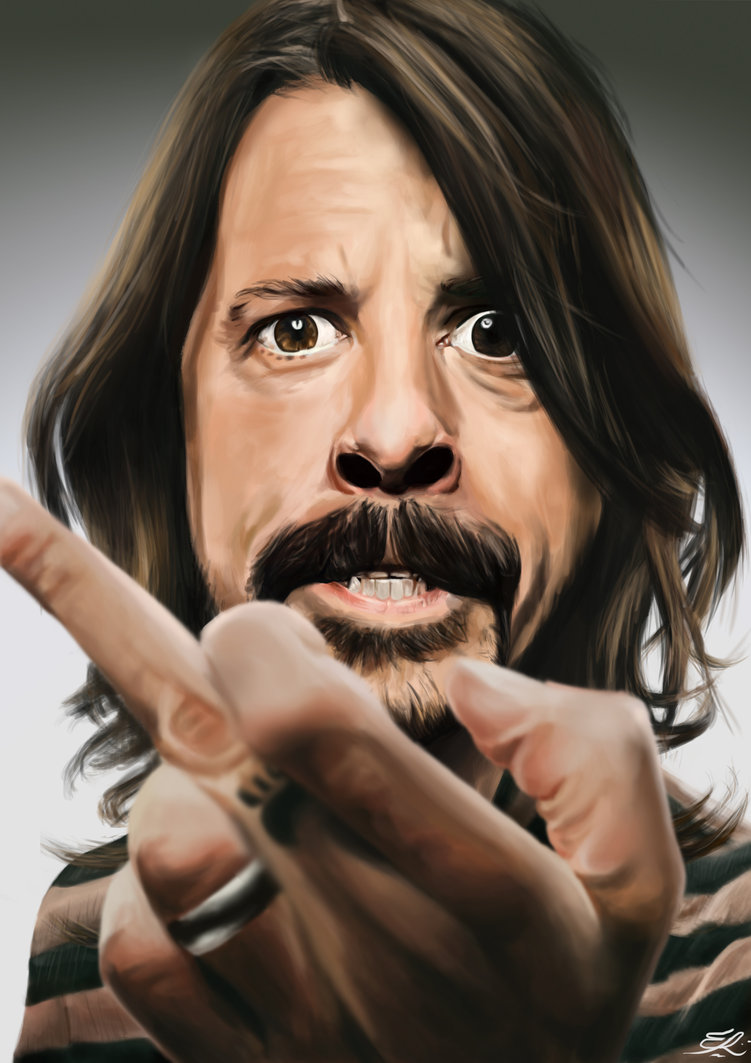 Dave Grohl By Ebr1