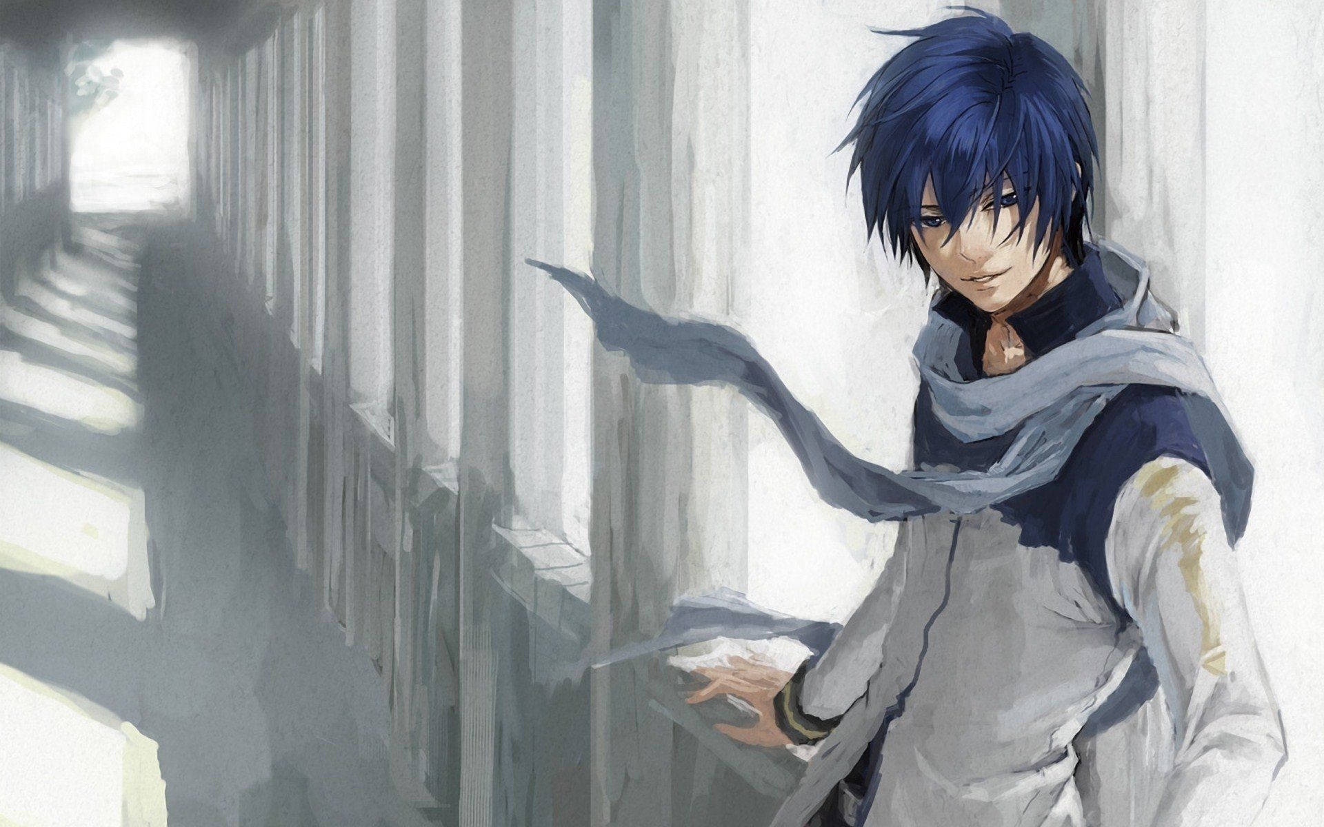 Anime Blue Boy Wallpaper