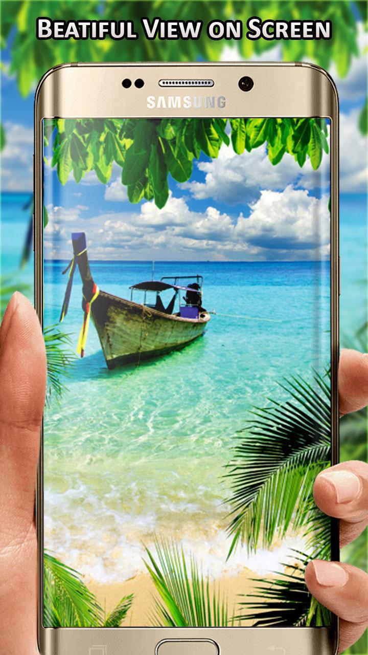 Tropical Backgrounds HD Beach Live Wallpaper Free for Android