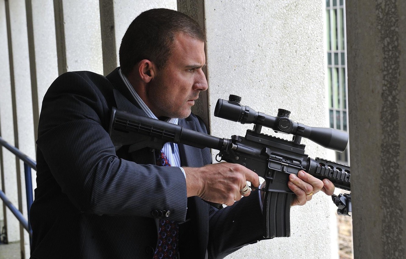 Wallpaper Gun Weapon M16 Rifle Dominic Purcell Assault On