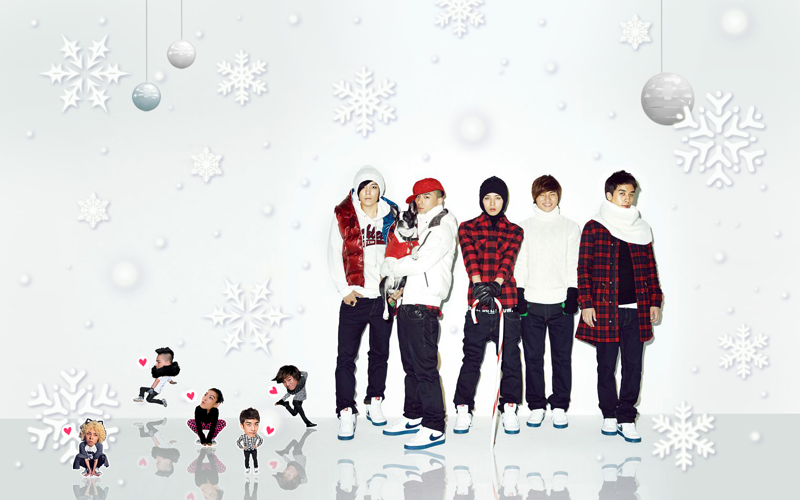  wallpaper^^ Merry Christmas VIPs Merry Christmas Big Bang