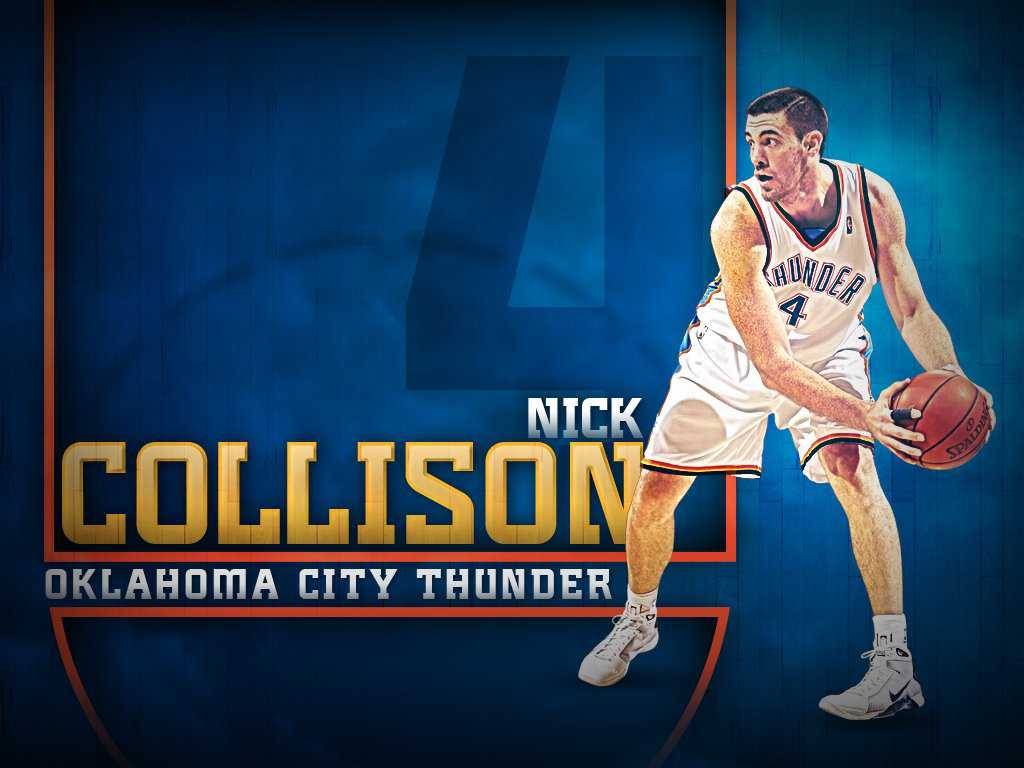 Oklahoma City Thunder Nick Collison Wallpaperoklahoma