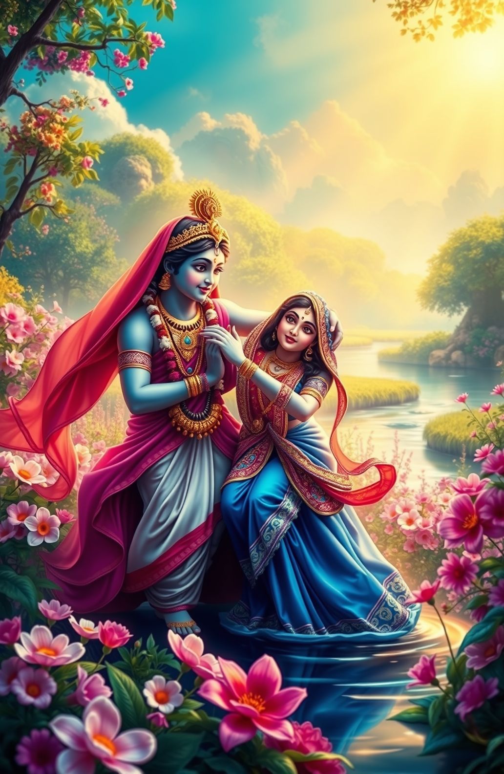 Radha Krishna HD Wallpaper