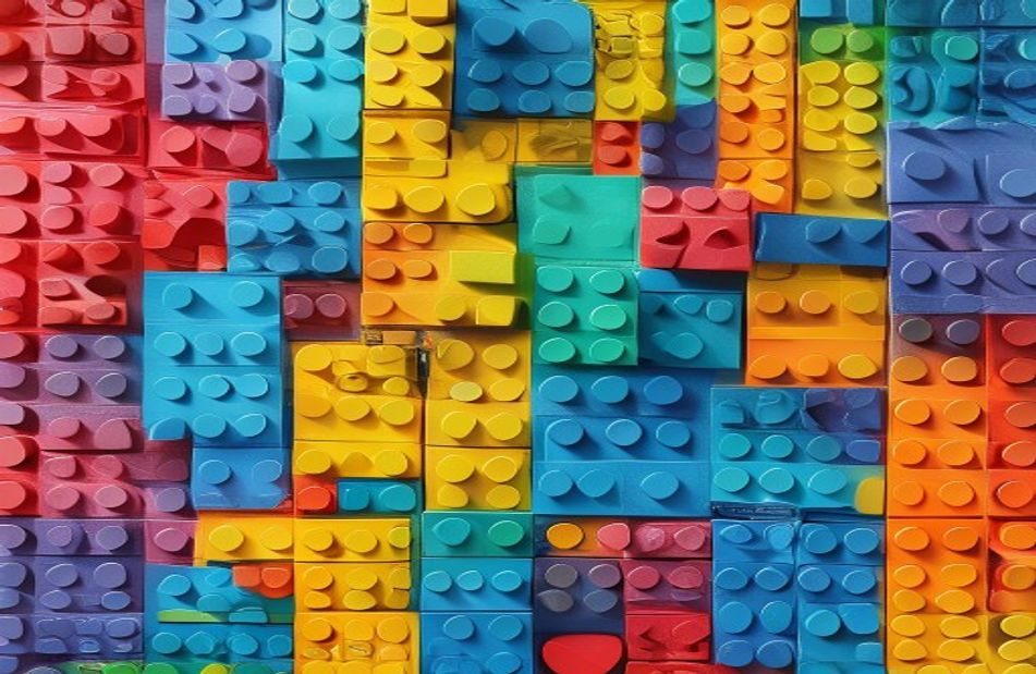 Lego Brick Wallpaper