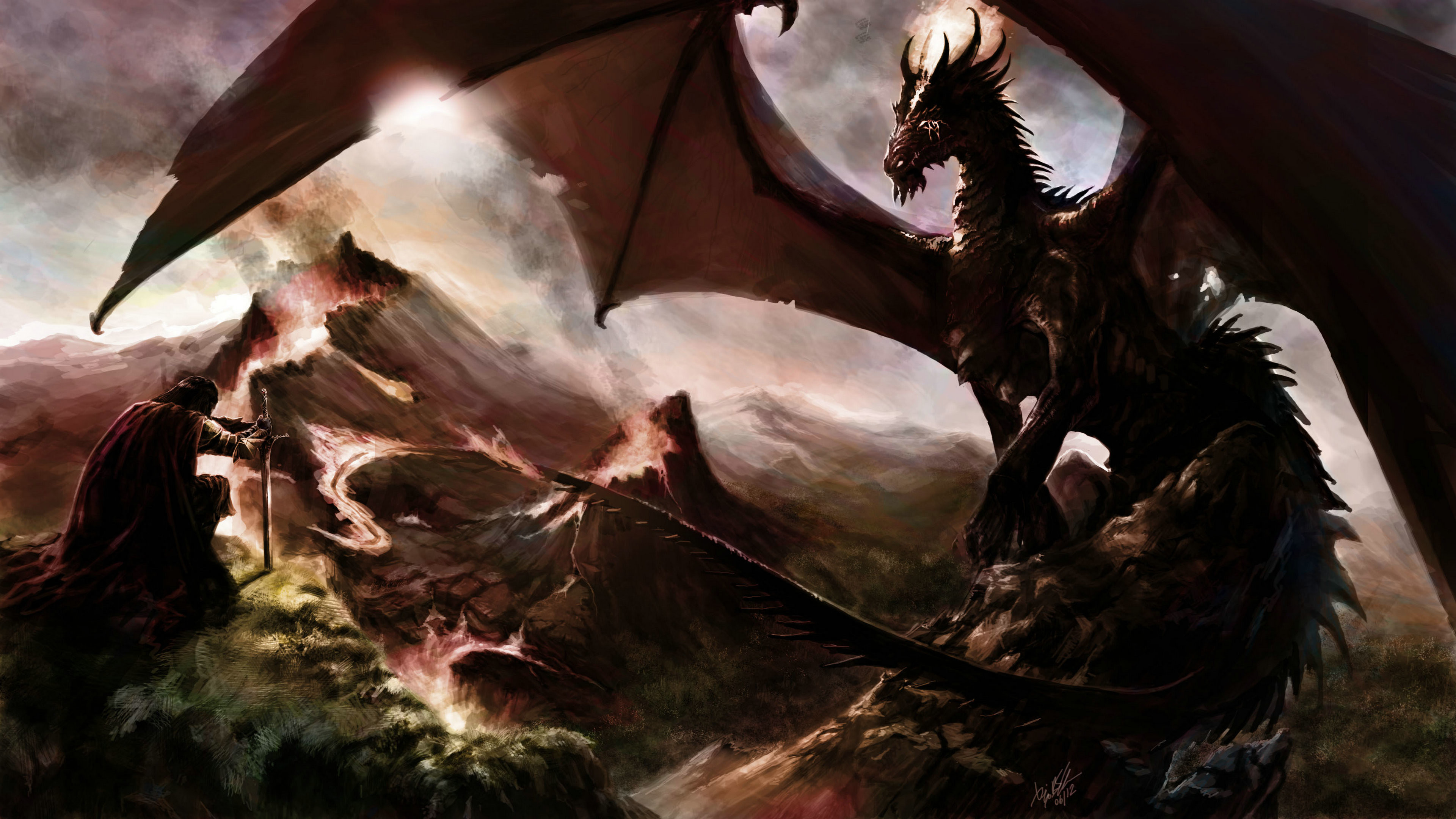 4k Dragon Wallpaper
