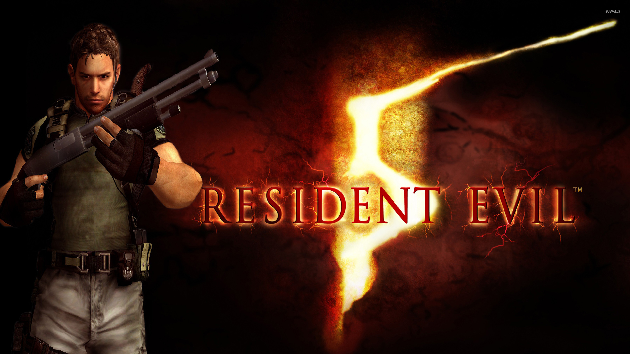 Chris Redfield Resident Evil Wallpaper Game