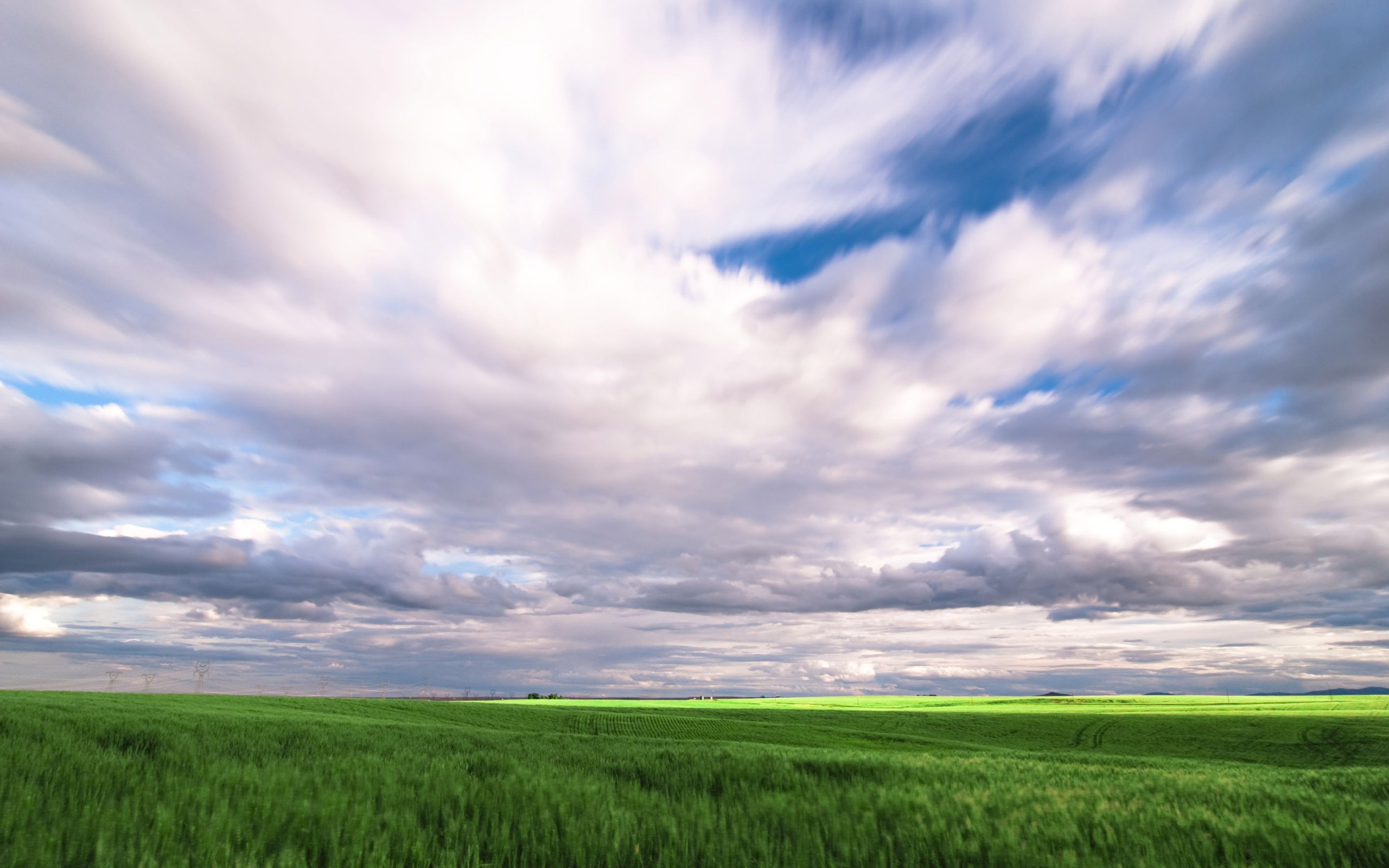 HD Cloudy Sky Background Wallpaper