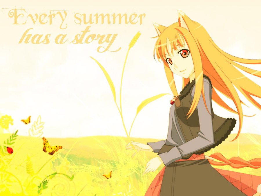 Spice And Wolf Wallpaper By Zombieusagi