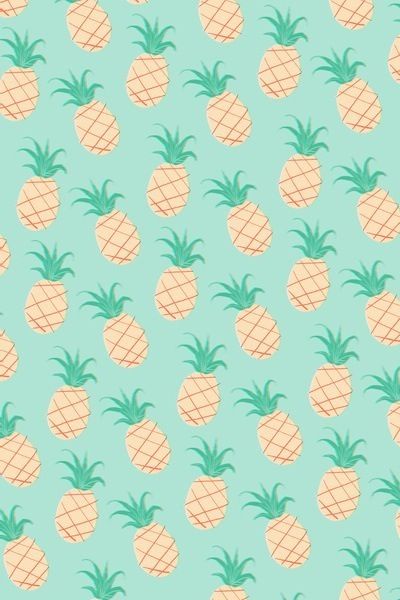 Wallpaper Prints Pattern Phone Cases Pineapple