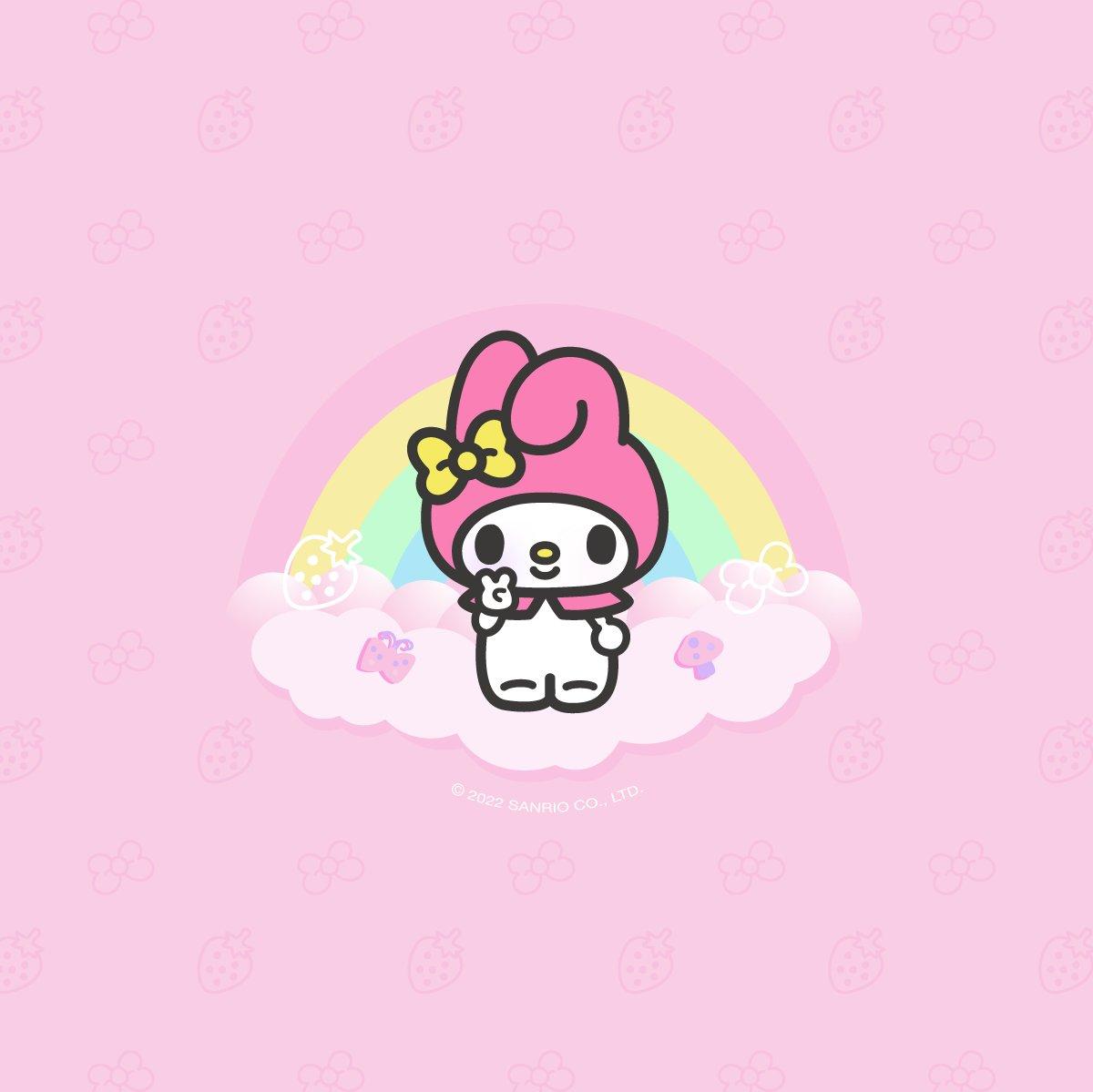 Sanrio On X Take My Melody The Go With New Background For