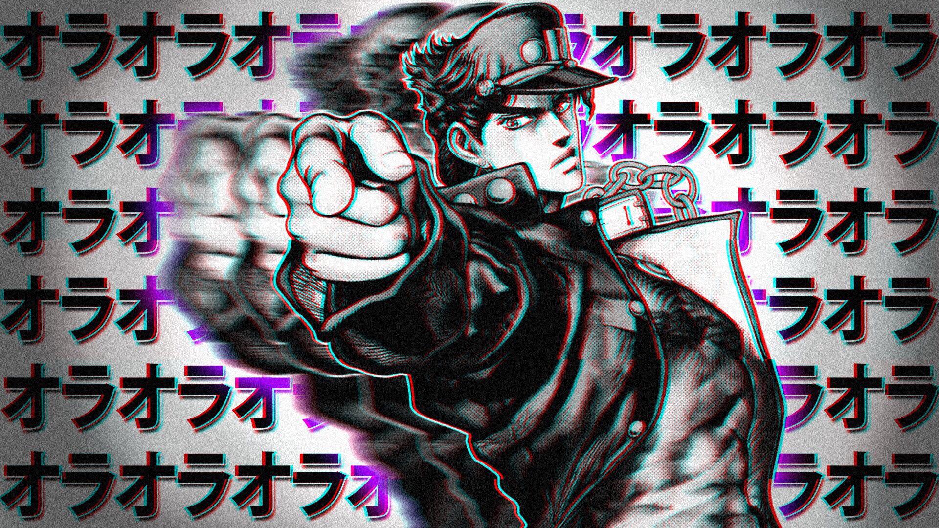 A Jotaro Wallpaper I Made