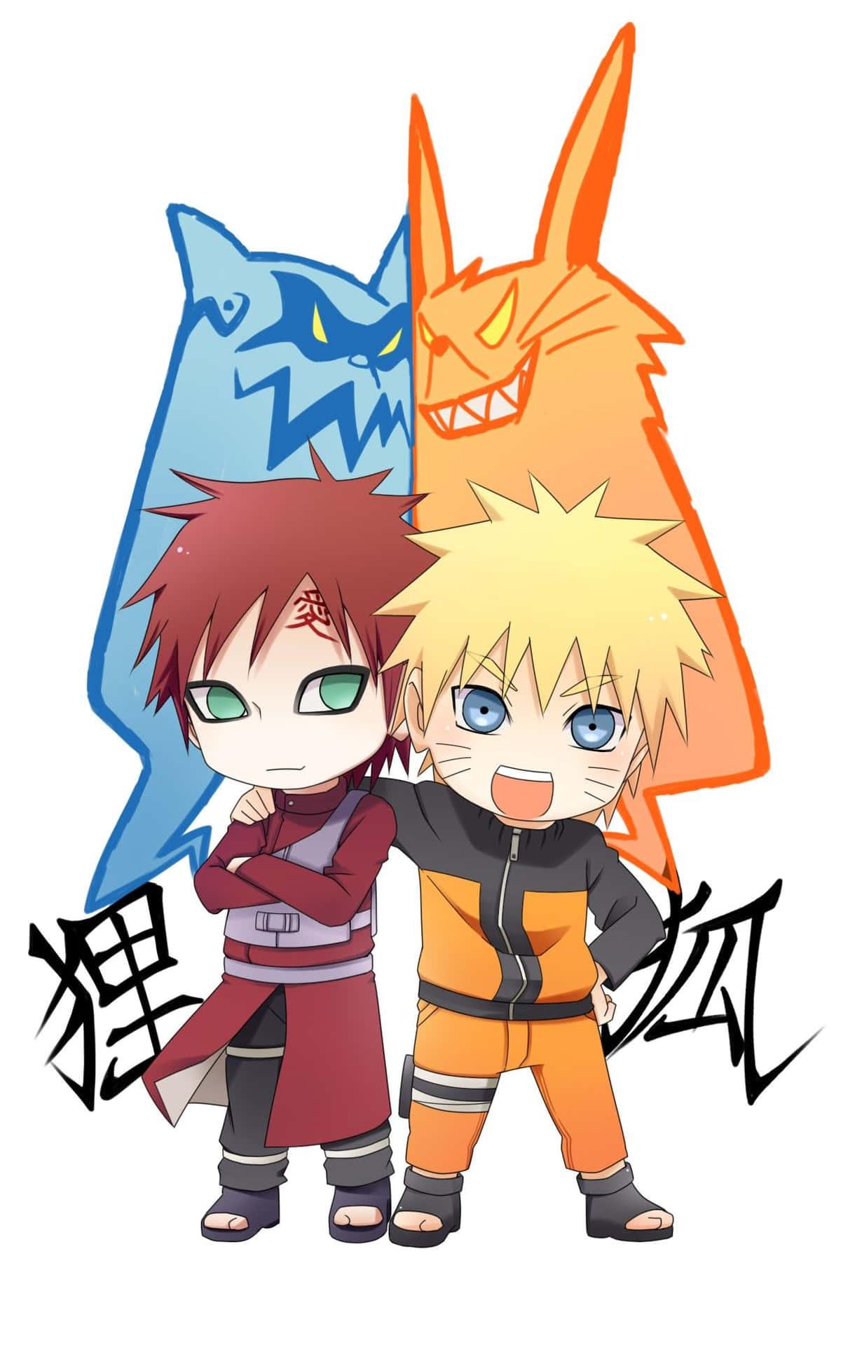 Cute And Determined Naruto Chibi Is Ready For Action